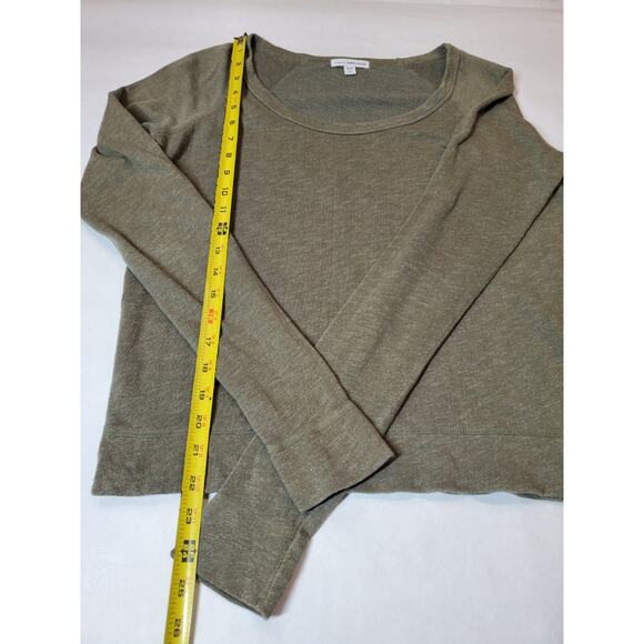 JAMES‎ PERSE Womens 2 Vintage French Terry Raglan Pullover Sweatshirt WXT3964CU - Picture 8 of 9